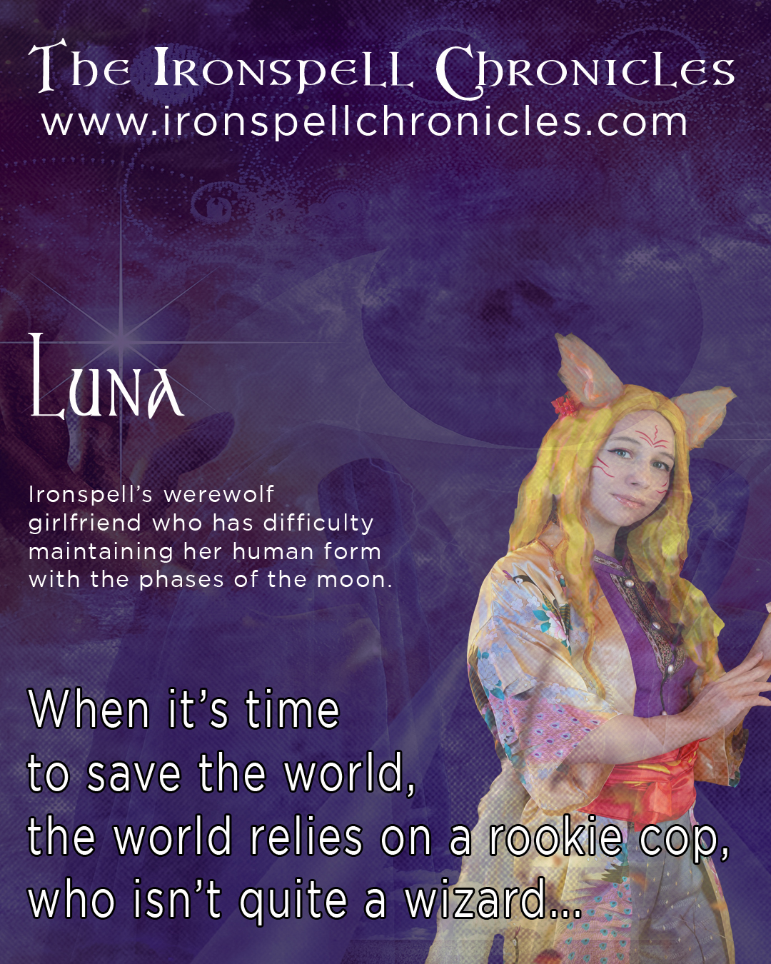Ironspell Chronicles Characters — Luna