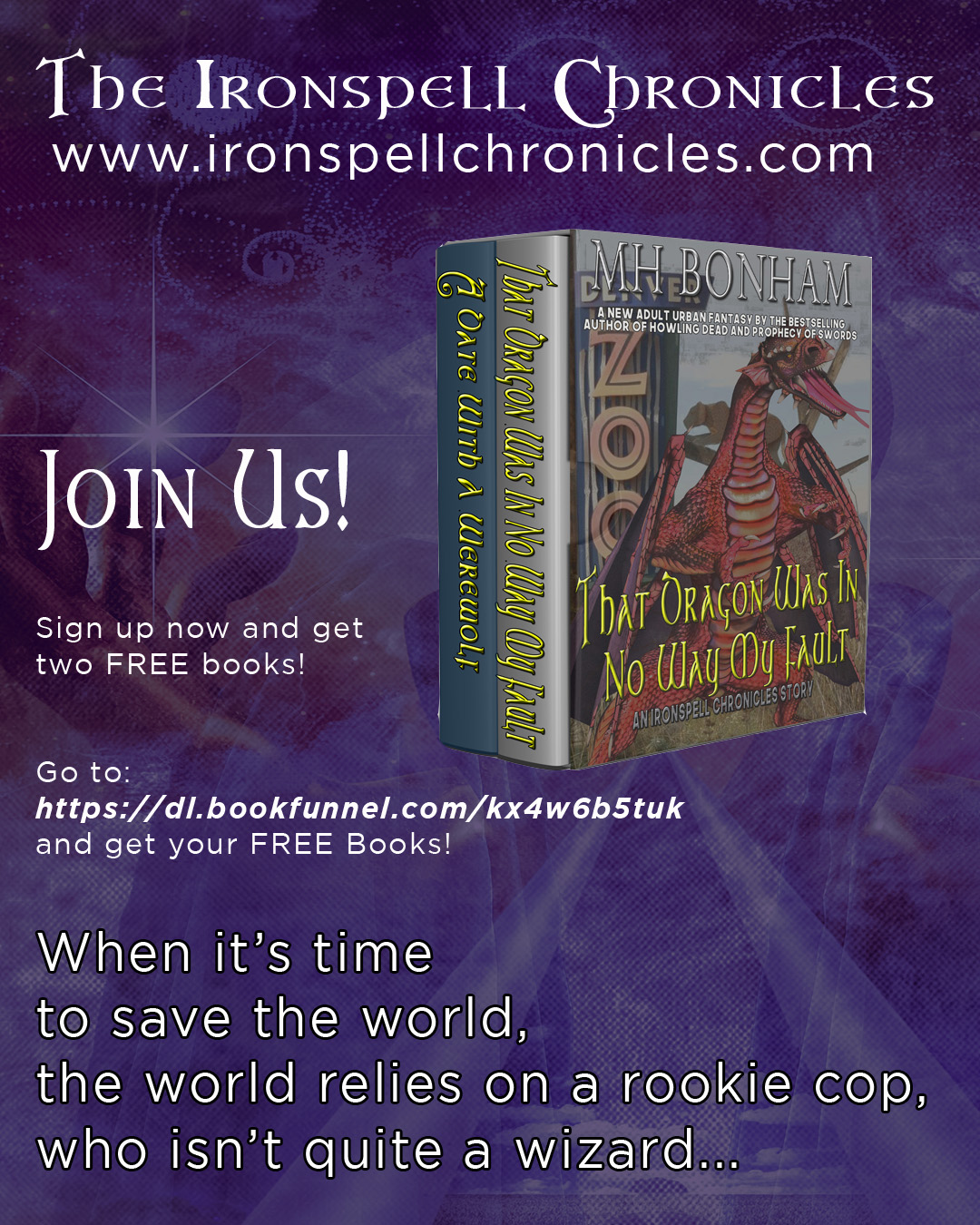 Get the Ironspell Chronicles Newsletter!