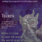 Ironspell Chronicles Characters -- Tuzren