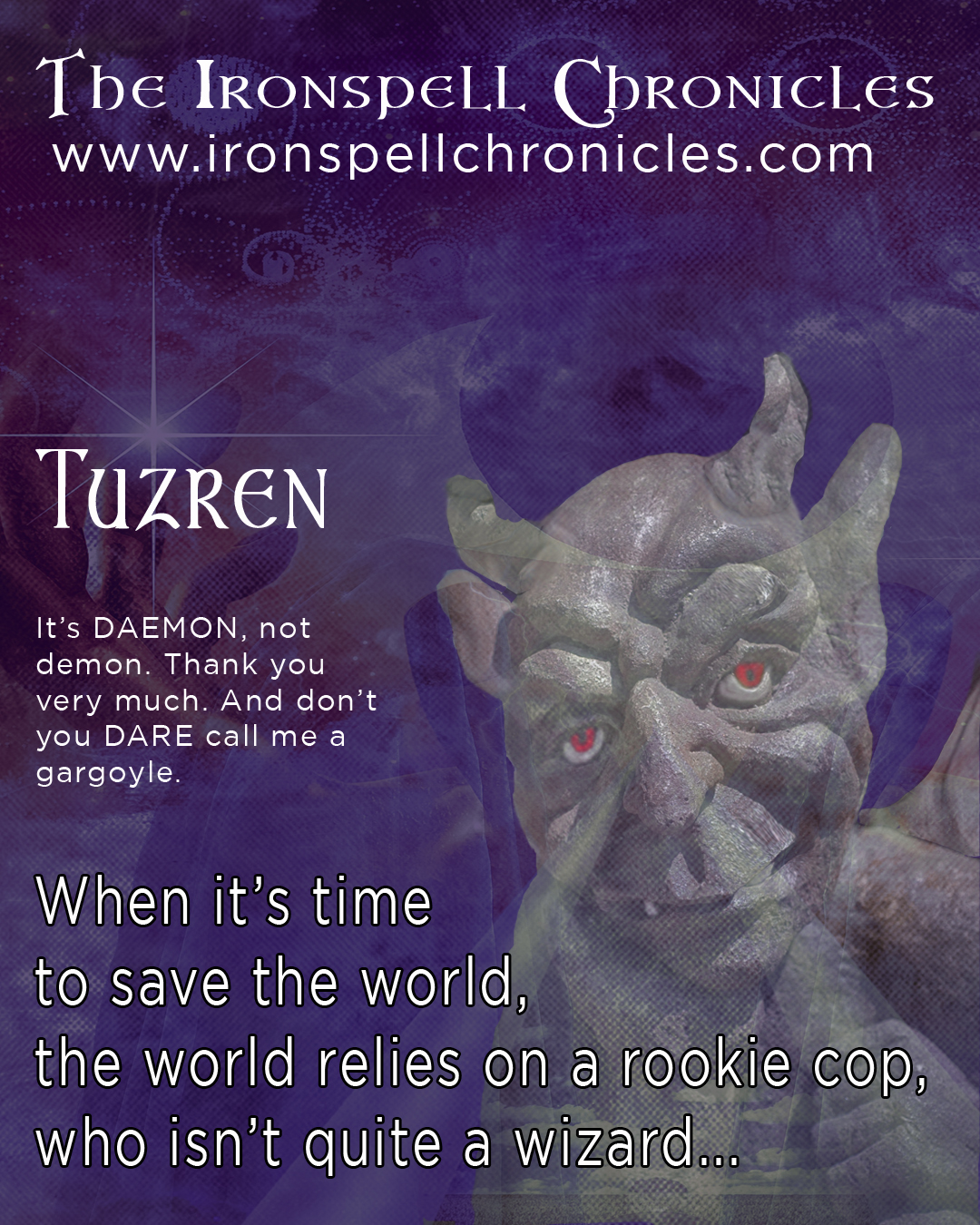 Ironspell Chronicles Characters — Tuzren