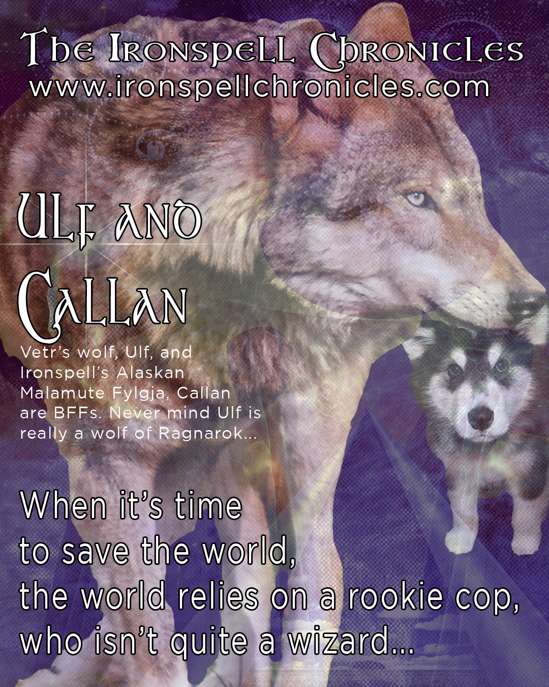 Ironspell Chronicles Characters — Ulf and Callan